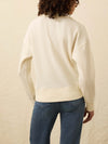 Faherty Brand Apres Waffle Henley in Coastal Cream