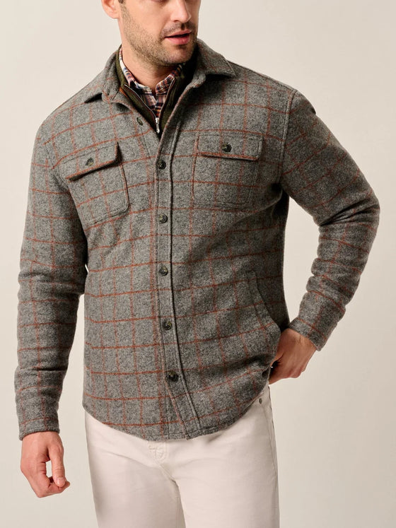 McDowell Wool Quilt-Lined Shacked in Charcoal