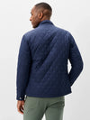 Johnnie-O Juno Quilted Snap Jacket in Navy