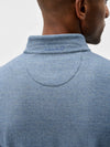 Johnnie-O Mikey Fleece 1/4 Zip Pullover - Check in Maliblu
