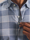 Johnnie-o Herringbone Plaid Shirt