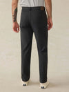Faherty Brand Stretch Terry 5-Pocket Pant in Onyx Black