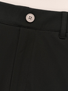 Johnnie-O Fusion Knit Performance Pull-On Short 7" in Black