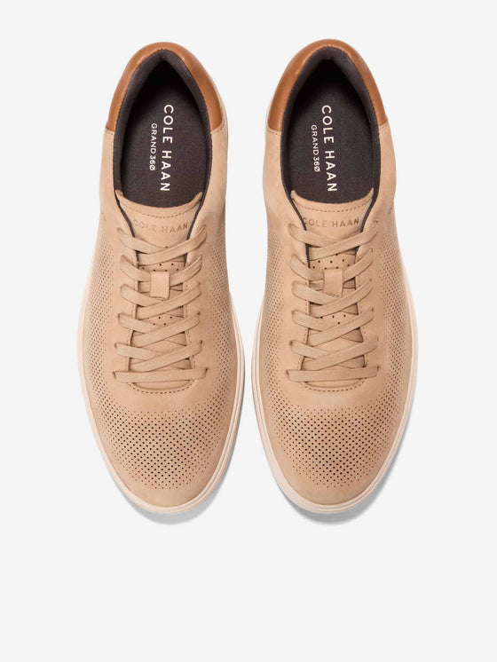 Cole Haan GrandPrø Angleace Sneakers in Farro-New Caramel-Oat