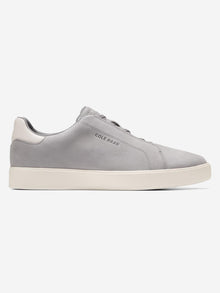  Cole Haan GrandPro Luxe Slip-On Sneakers in Sea Stone-Angora