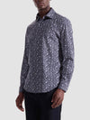 Bugatchi James Floral OoohCotton® Shirt in Black