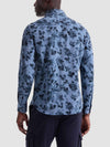 Bugatchi James Floral OoohCotton® Shirt in Cobalt