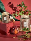 Voluspa Gilt Pomander & Hinoki Candle