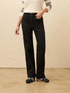 Faherty Brand Stretch Terry Patch Pocket Pant in Onyx Black