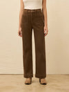 Faherty Brand Stretch Terry Patch Pocket Pant in Walnut