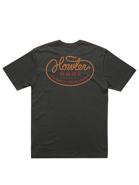 Howler Bros Howler Lasso T-Shirt in Antique Black