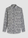 Bugatchi Julian Floral Shirt in Black