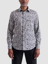 Bugatchi Julian Floral Shirt in Black