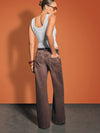 Hudson Jeans Jodie Loose Wide Leg in Walnut
