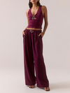 Sovere Studio Hari Tank in Plum