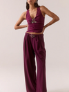 Sovere Studio Hari Tank in Plum