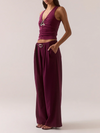 Sovere Studio Hari Tank in Plum
