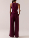 Sovere Studio Hari Tank in Plum