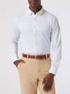 Mizzen + Main Halyard Long Sleeve Dress Shirt in White