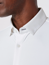 Mizzen + Main Halyard Long Sleeve Dress Shirt in White