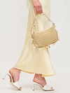 Urban Expressions Steph Seasonal Seashell Straw Bag in Ivory