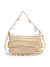 Urban Expressions Steph Seasonal Seashell Straw Bag in Ivory