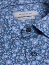 Bugatchi's James OoohCotton® Floral Shirt in Cobalt