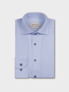 Devon OoohCotton® Geometric Shirt in Ether