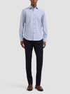 Devon OoohCotton® Geometric Shirt in Ether