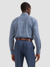 Bugatchi's James OoohCotton Floral Shirt in Navy
