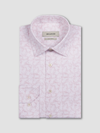 Bugatchi's James OoohCotton Floral Shirt in Peach
