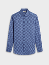 Bugatchi's Axel Floral Shirt in Navy