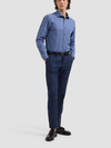 Bugatchi's Axel Floral Shirt in Navy