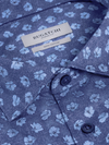 Bugatchi's Axel Floral Shirt in Navy