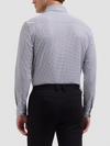 Bugatchi James OoohCotton® Geometric Shirt in White
