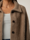  Kut From The Kloth's Blythe Long Sweater Jacket in Tan 