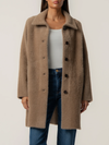  Kut From The Kloth's Blythe Long Sweater Jacket in Tan 