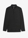 KPI Quarter Zip in Black Heather Mizzen and Main