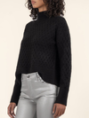 Adah Textured Sweater black