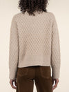 Adah Textured Sweater in oatmeal