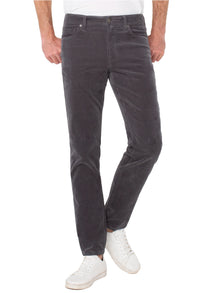  Liverpool Kingston Modern Straight 32" in Gray Pinstripe