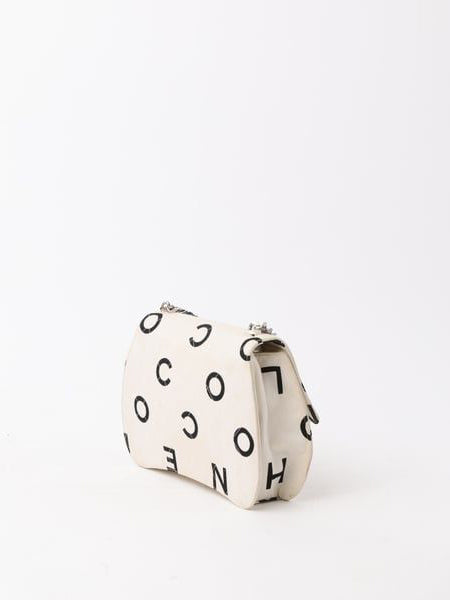 Chanel Canvas Coco Chain Top Handle Bag