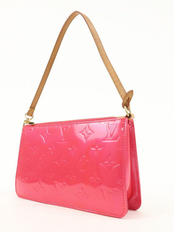 Louis Vuitton Vernis Lexington Accessoires Pouch M 91223 in pink