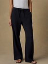 Faherty Laidback Gauze Pant in Black