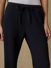 Faherty Laidback Gauze Pant in Black