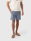 Faherty Brand Whitewater Sweatshort in Seabrook Stripe