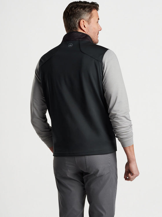 Peter Millar Fuse Elite Hybrid Vest in Black