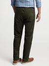 Superior Soft Corduroy Five-Pocket Pant in Dark Olive Peter Millar