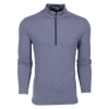 Sequoia Quarter Zip in Smoke Heather Greyson Clothiers