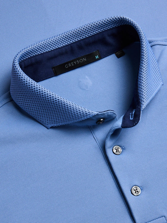 Greyson Cherokee Polo in Cloud light blue